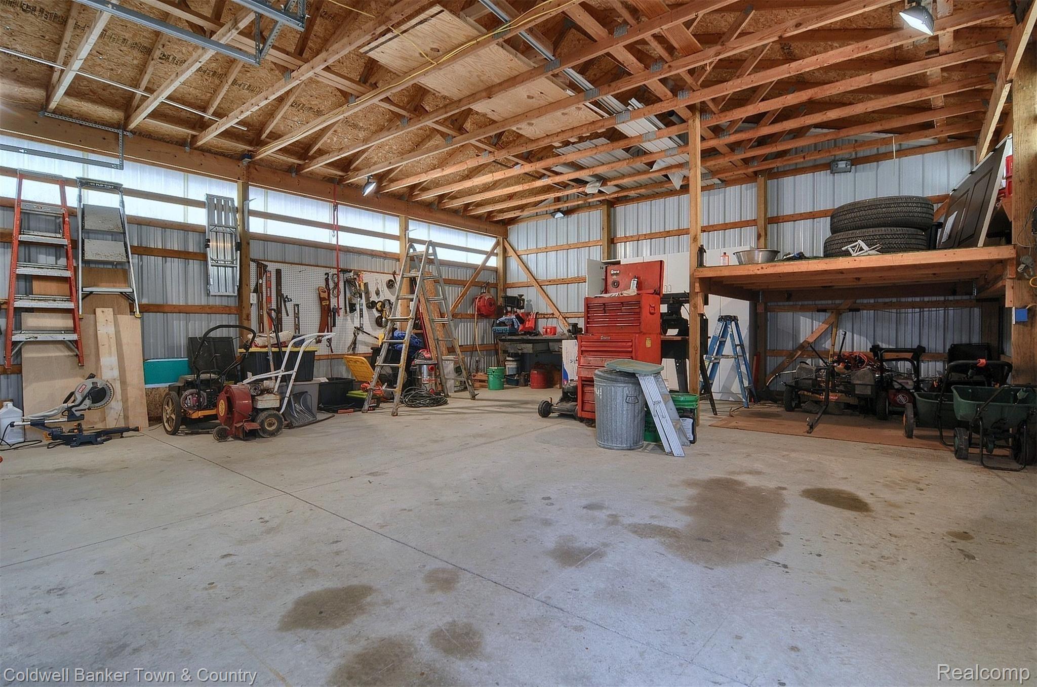 10875 Hensell Road Holly, MI 48442 - Photo 34 of 44 64 Pole-Barn-Interior-.jpg
