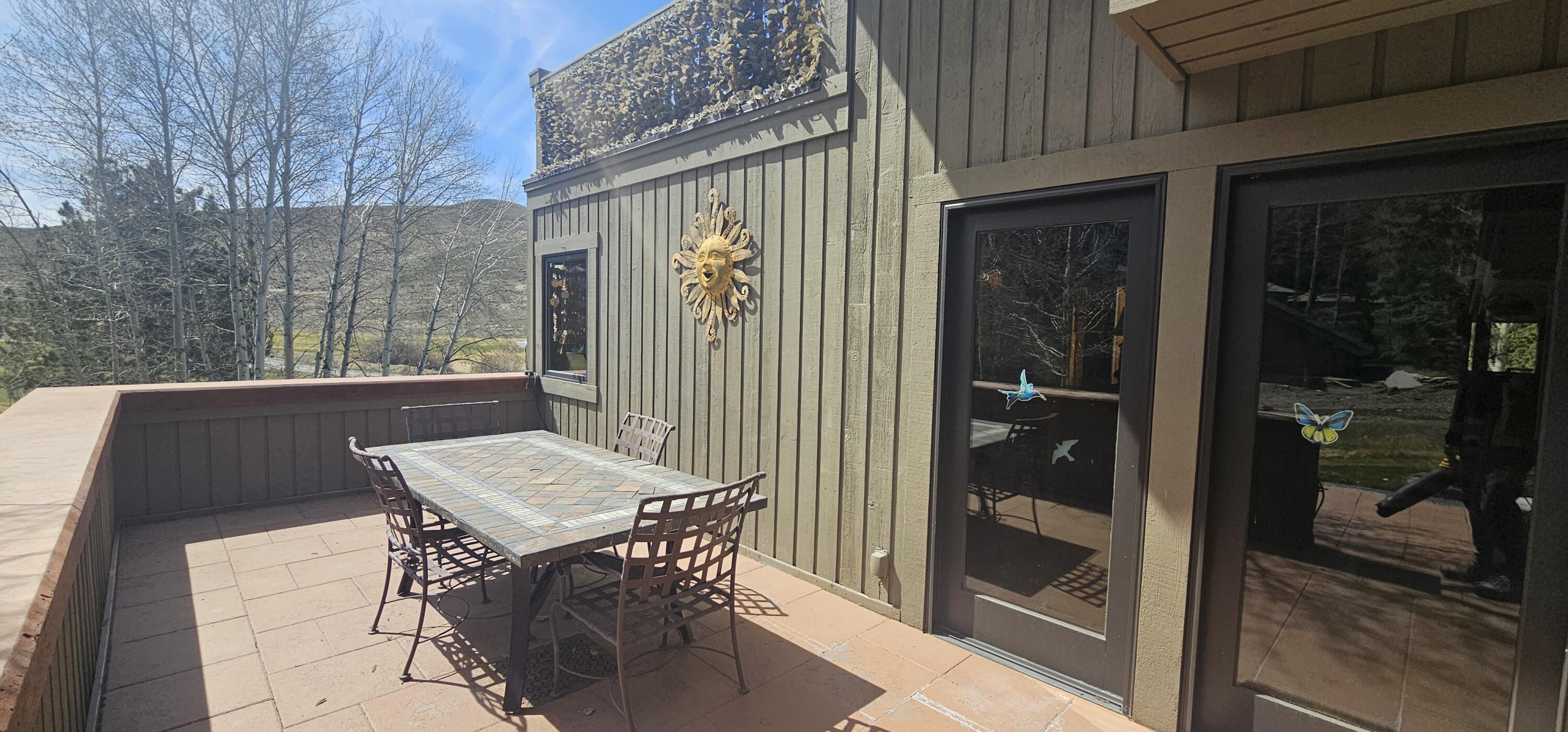117 Skyline Drive Sun Valley, ID 83353 - Photo 4 of 27 Outdoor Dining Patio off Kitchen