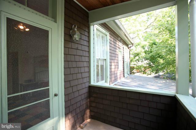 407 Hawthorn Road Baltimore, MD 21210 - Photo 18 of 30 porch off rear bedroom