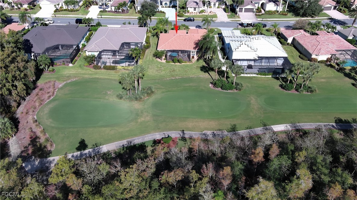 11131 Wine Palm Road Fort Myers, FL 33966 - Photo 45 of 48 an aerial view of a house with outdoor space