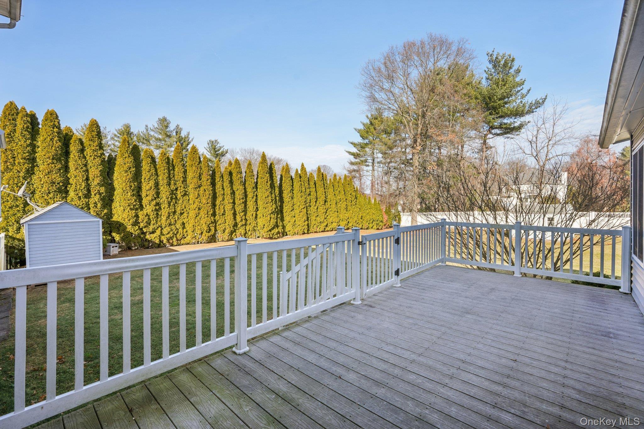 23 Oriole Road New City, NY 10956 - Photo 38 of 43 a view of a balcony with trees