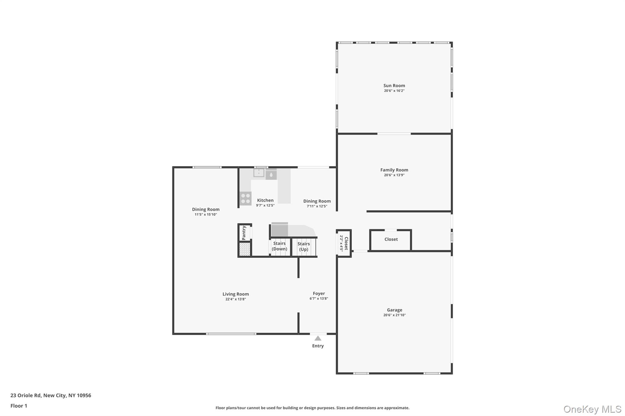 23 Oriole Road New City, NY 10956 - Photo 41 of 43 a picture of a floor plan