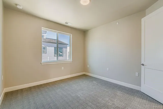 a view of empty room