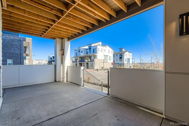a view of a kitchen with furniture and a kitchen