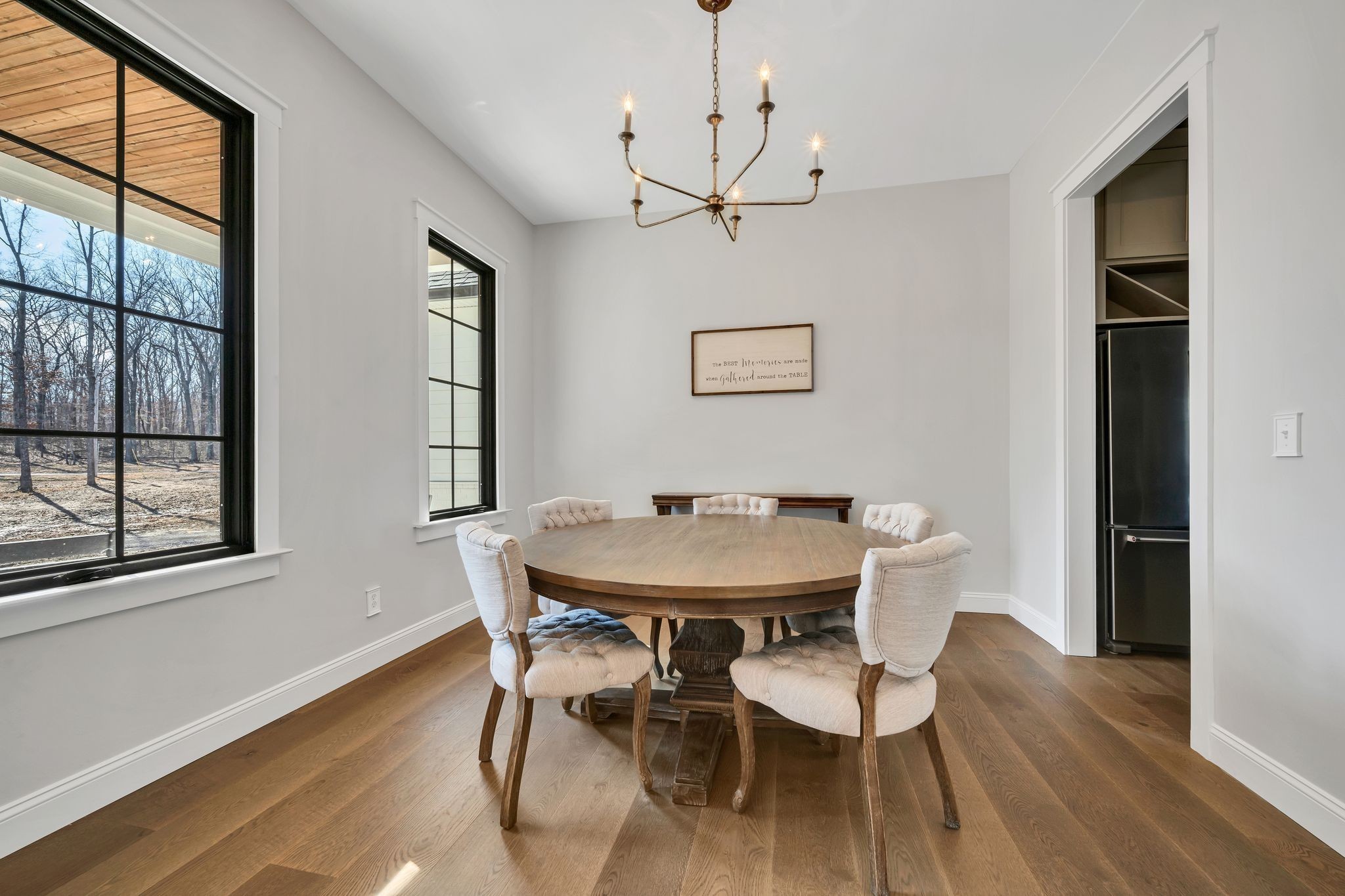 673 Billy Wynn Road Dickson, TN 37055 - Photo 23 of 56 a view of a dining room with furniture window and wooden floor
