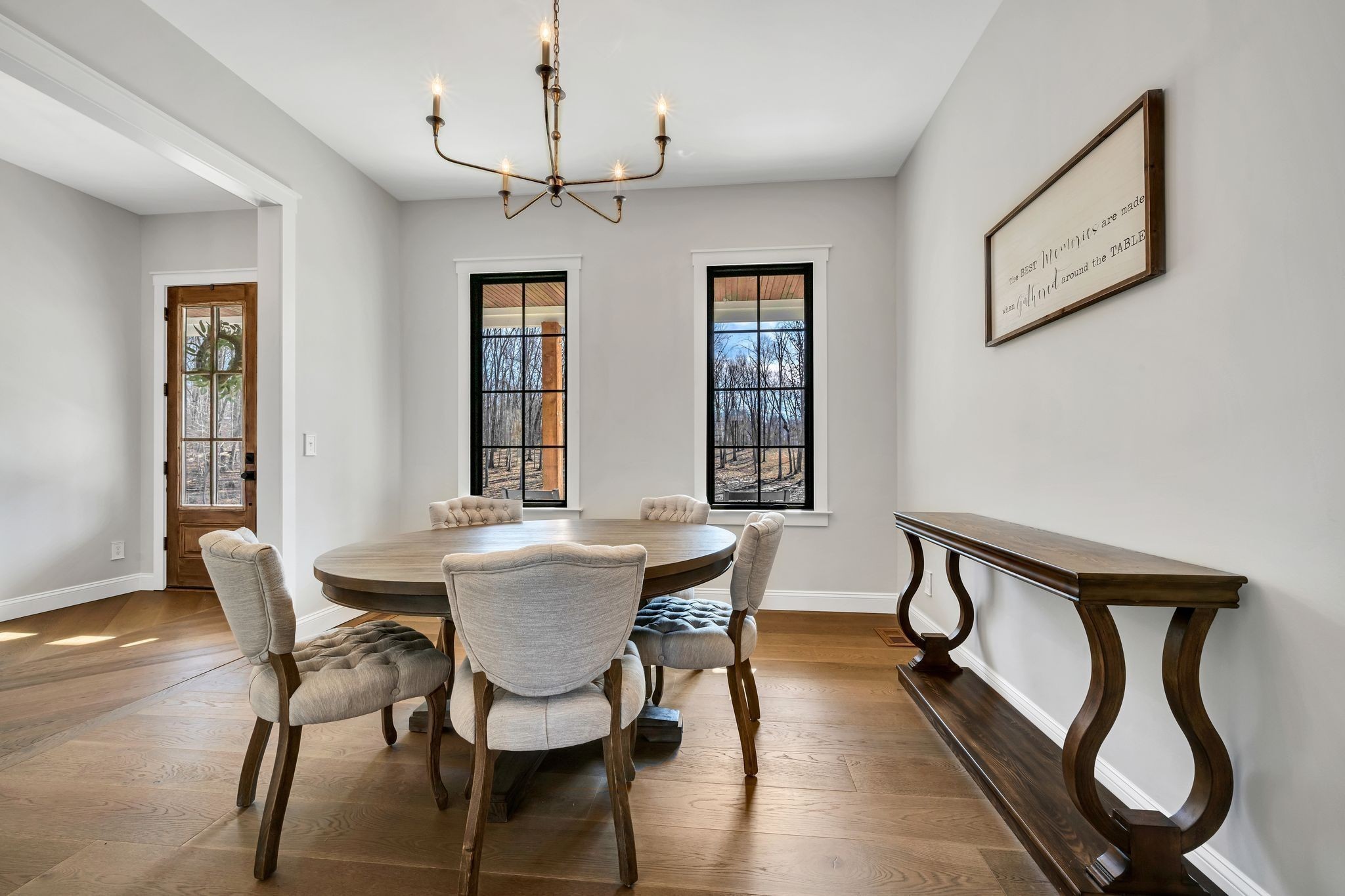 673 Billy Wynn Road Dickson, TN 37055 - Photo 24 of 56 a view of a dining room with furniture window and wooden floor