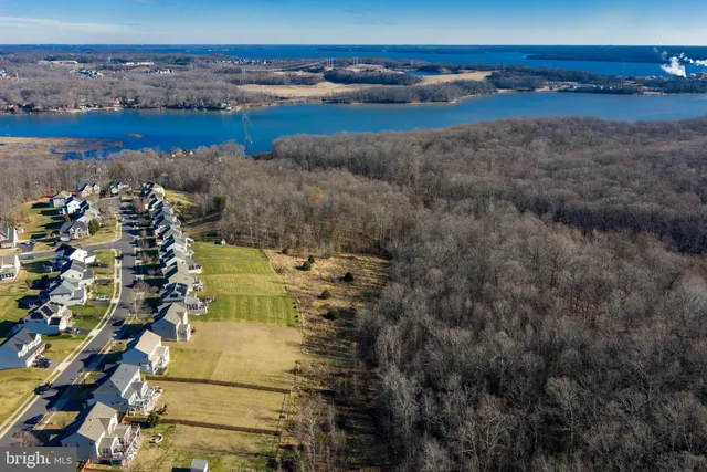 a view of lake with mountain