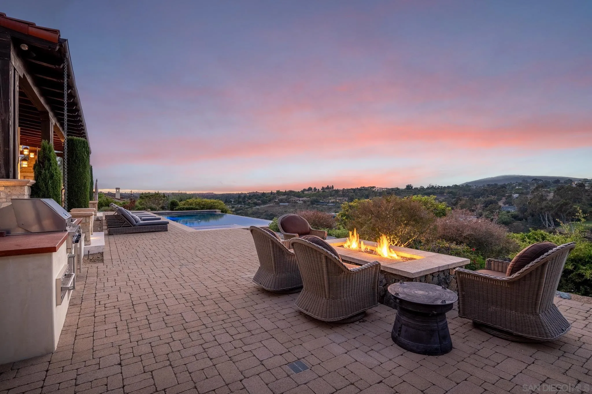 6248 Strada Fragante Rancho Santa Fe, CA 92091 - Photo 28 of 38 a view of a terrace with outdoor seating