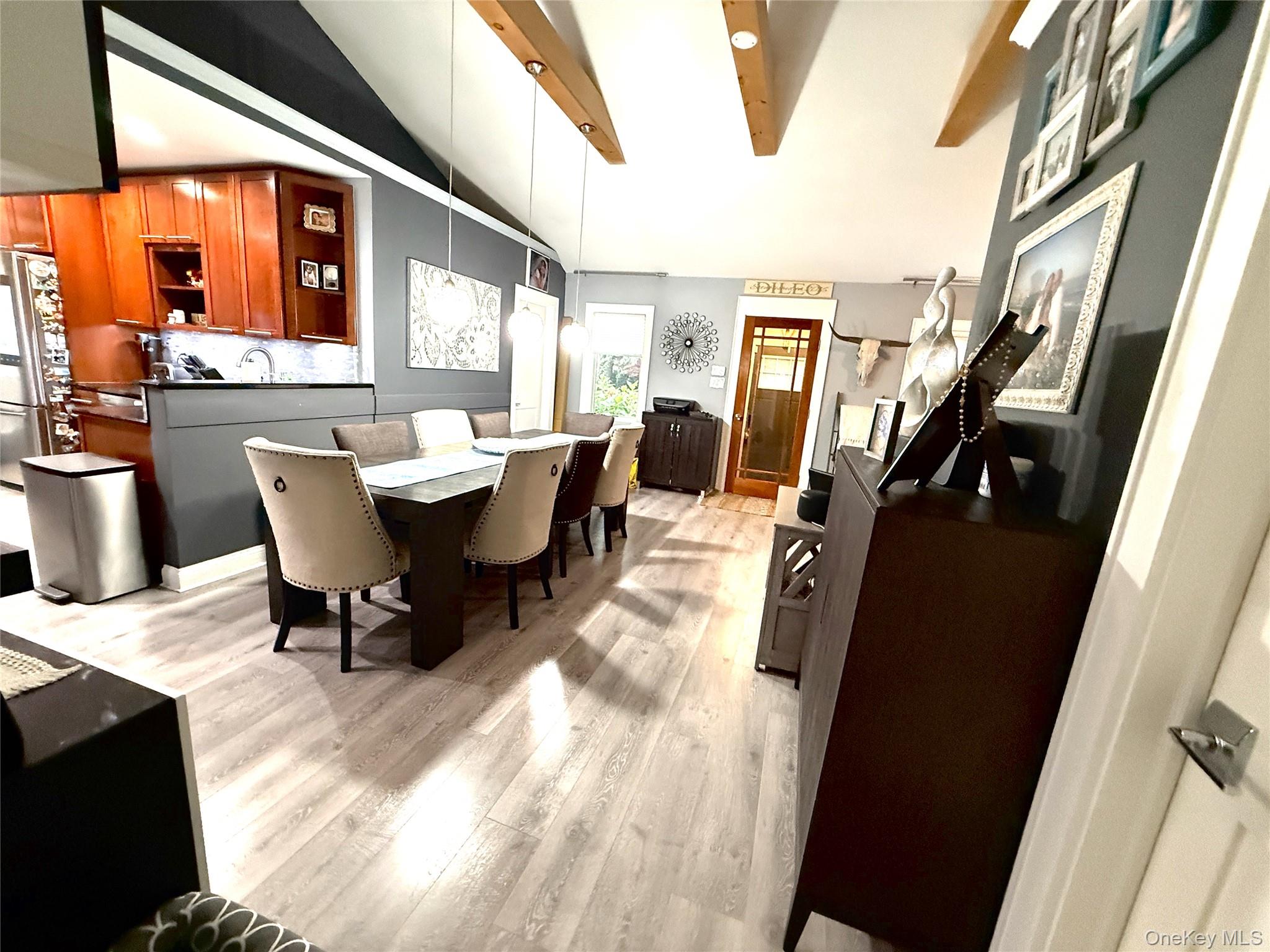 30 Classon Avenue Mastic, NY 11950 - Photo 12 of 21 Dining area with light wood finished floors