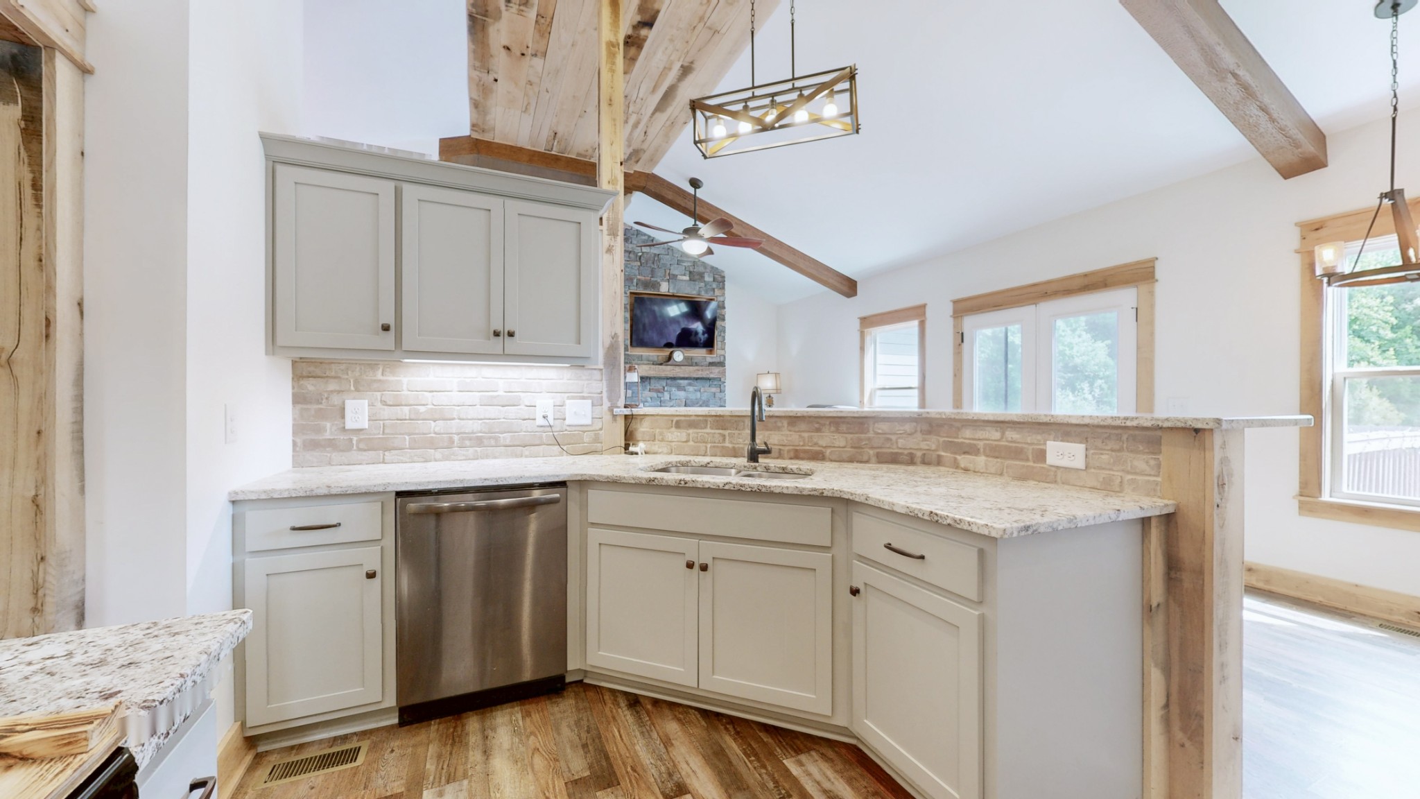 601 King Ridge Road Dowelltown, TN 37059 - Photo 17 of 49 a kitchen with a sink cabinets and window
