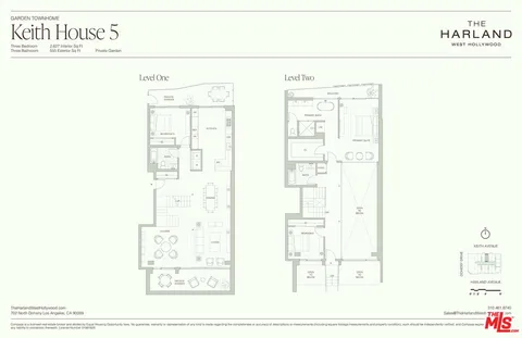 $2,925,000 | 702 North Doheny Drive, Unit TH5, West Hollywood, CA 90069