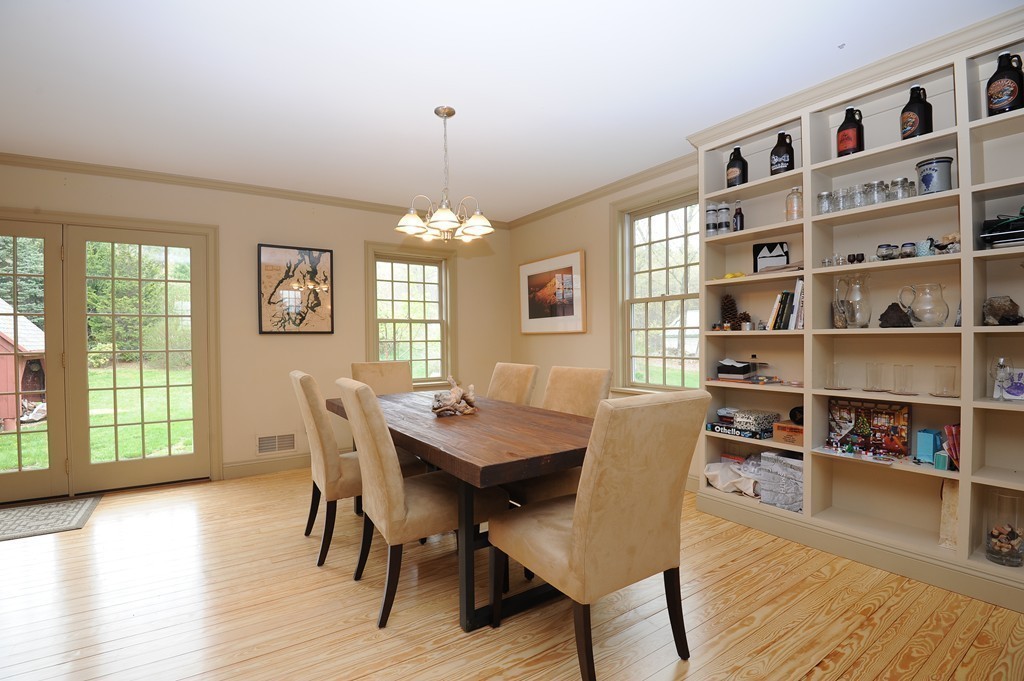 265 Leverett Road Amherst, MA 01002 - Photo 10 of 30 a view of a dining room with furniture window and wooden floor