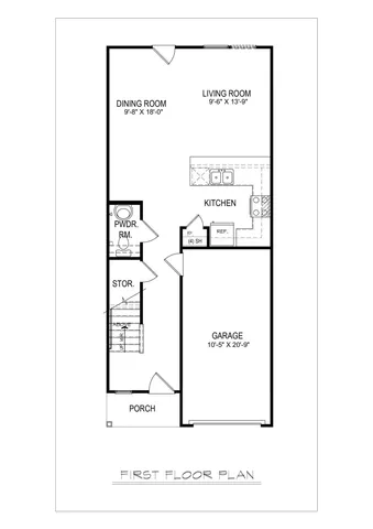 a picture of a floor plan