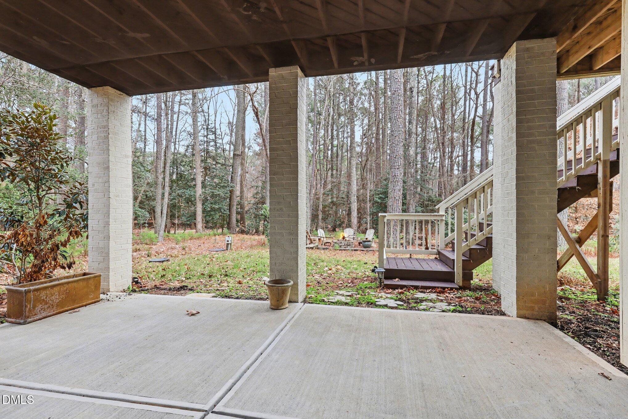 7433 Sextons Creek Drive Raleigh, NC 27614 - Photo 17 of 20 a house view with a garden space