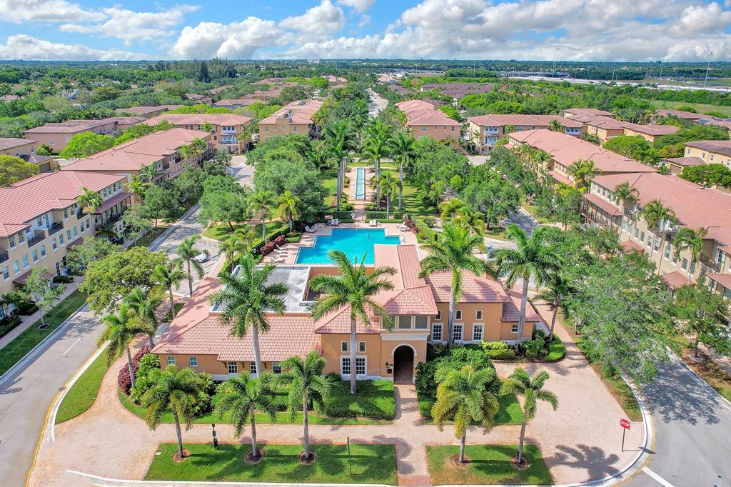 454 Southwest 147th Avenue, Unit 4601 Pembroke Pines, FL 33027 - Photo 45 of 45 an aerial view of residential houses with outdoor space and street view