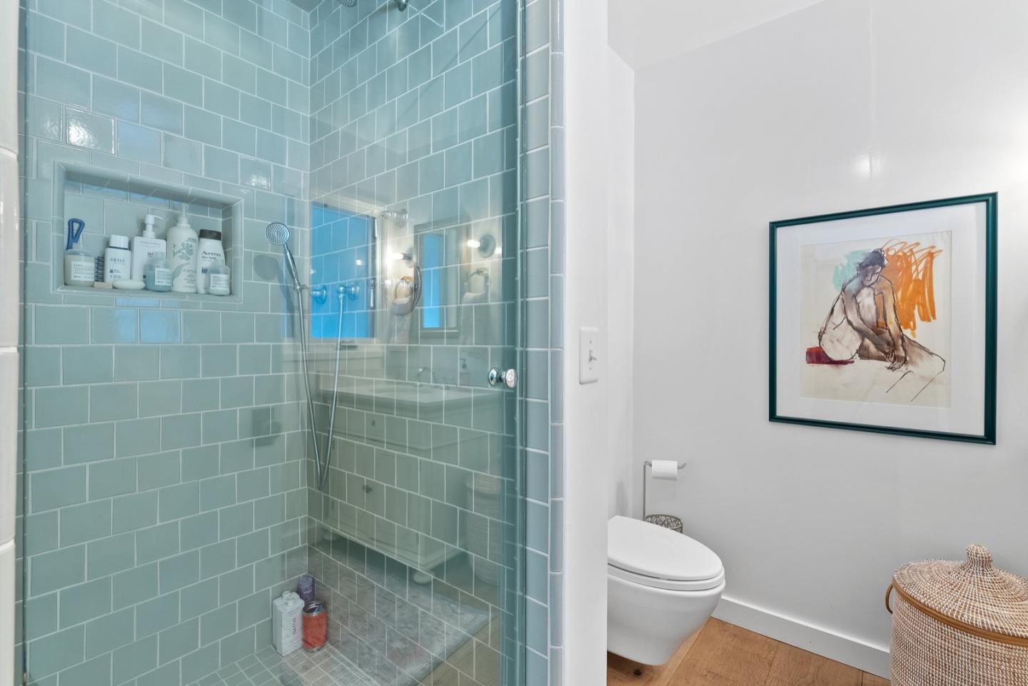25990 Junipero Street Carmel, CA 93923 - Photo 21 of 26 a bathroom with a toilet and a shower