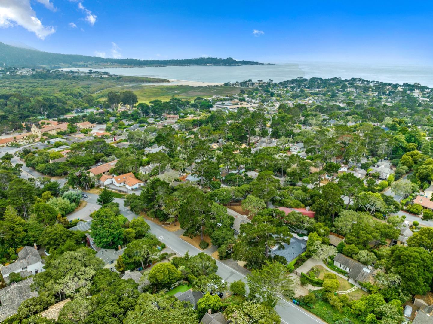 25990 Junipero Street Carmel, CA 93923 - Photo 24 of 26 a view of an outdoor space and a yard