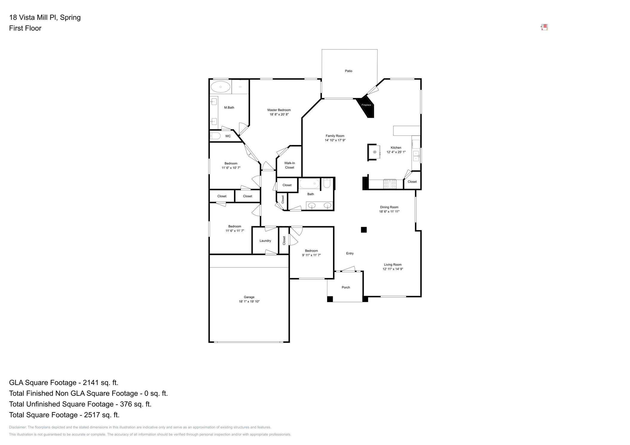 18 Vista Mill Place Spring, TX 77382 - Photo 18 of 18