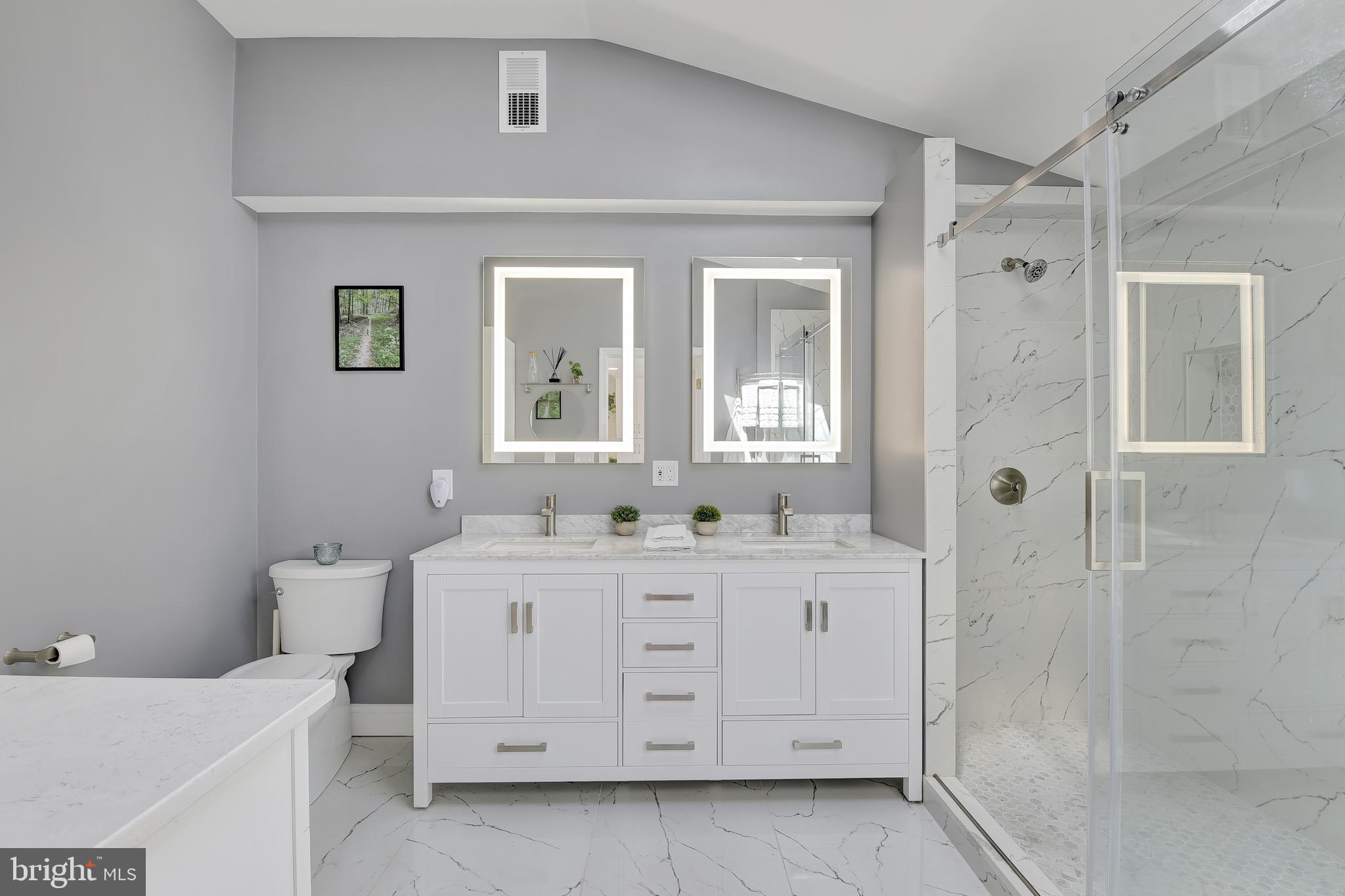 716 Old Fallston Road Fallston, MD 21047 - Photo 19 of 48 LUXURY SPA BATH W/QUART COUNTER & LIGHTED MIRRORS