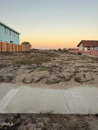 a view of outdoor space with ocean view