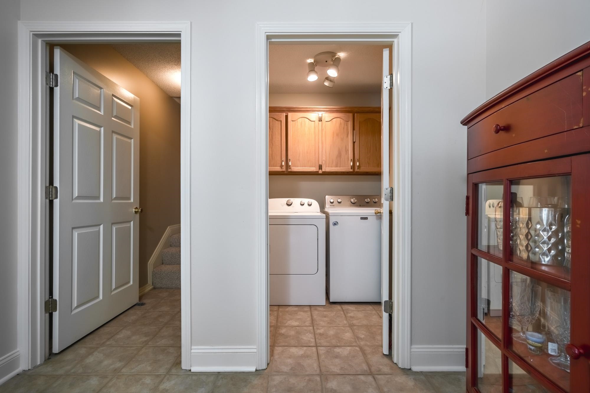 192 Madison Drive Atoka, TN 38004 - Photo 16 of 23 a view of a hallway with washer and dryer