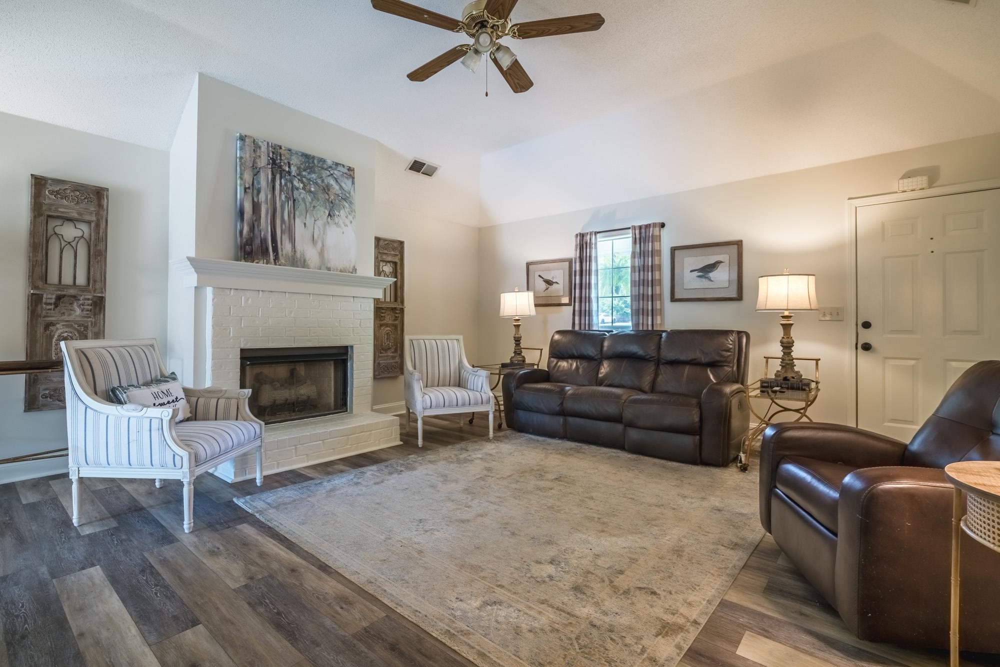 192 Madison Drive Atoka, TN 38004 - Photo 4 of 23 a living room with furniture and a fireplace