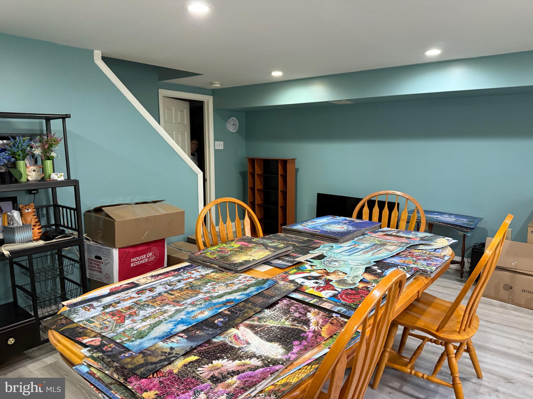 1145 Morefield Road Philadelphia, PA 19115 - Photo 24 of 31 Finished Basement with Sump Pump