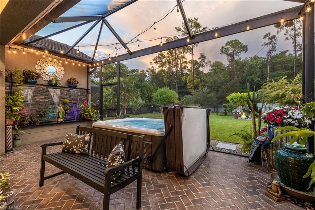3620 Pilot Circle Naples, FL 34120 - Photo 34 of 49 a view of a bench in the patio