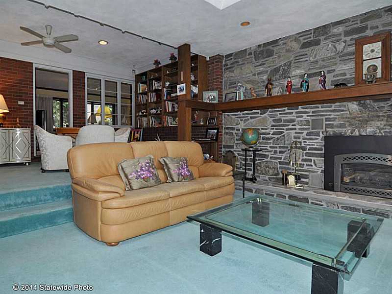 131 County Road Barrington, RI 02806 - Photo 7 of 25 Den/Family/Great Room. With Beautiful Sprawling Gas Fireplace
