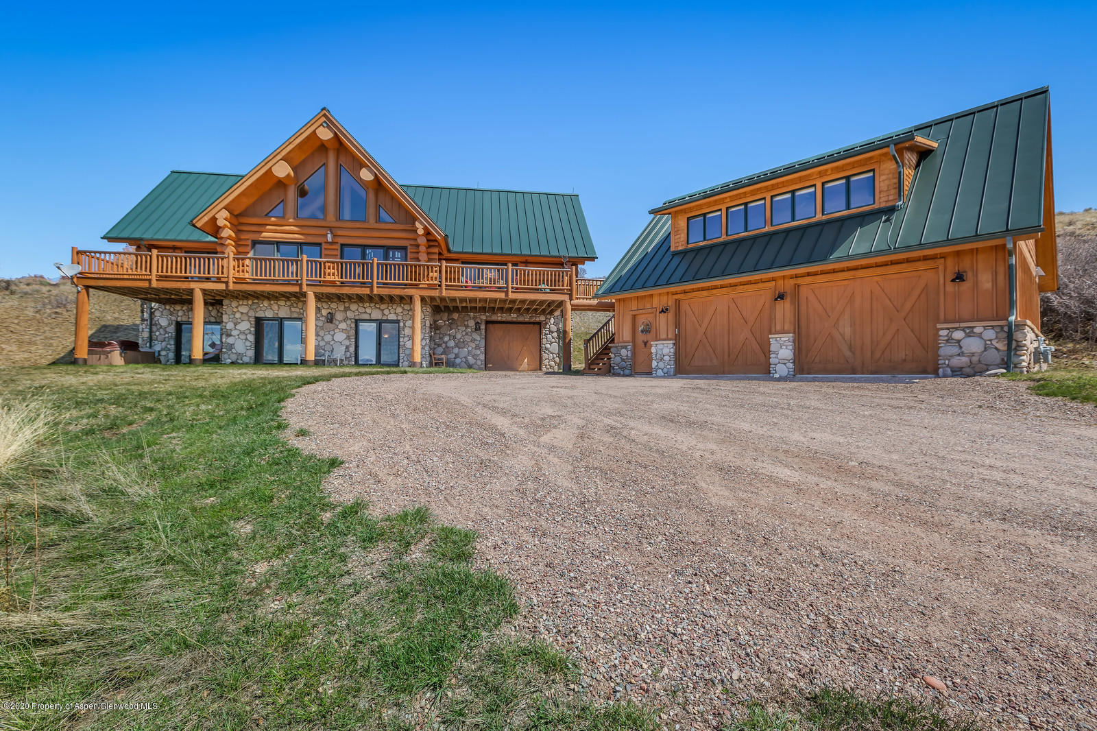 1121 Spring Park Road Carbondale, CO 81623 - Photo 37 of 41 a front view of a house with a yard