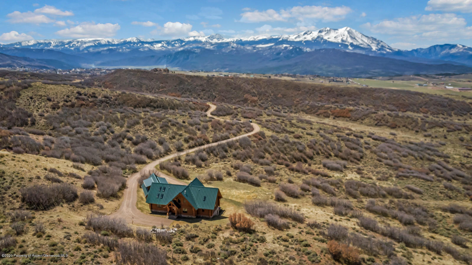 1121 Spring Park Road Carbondale, CO 81623 - Photo 40 of 41 a view of city and mountain