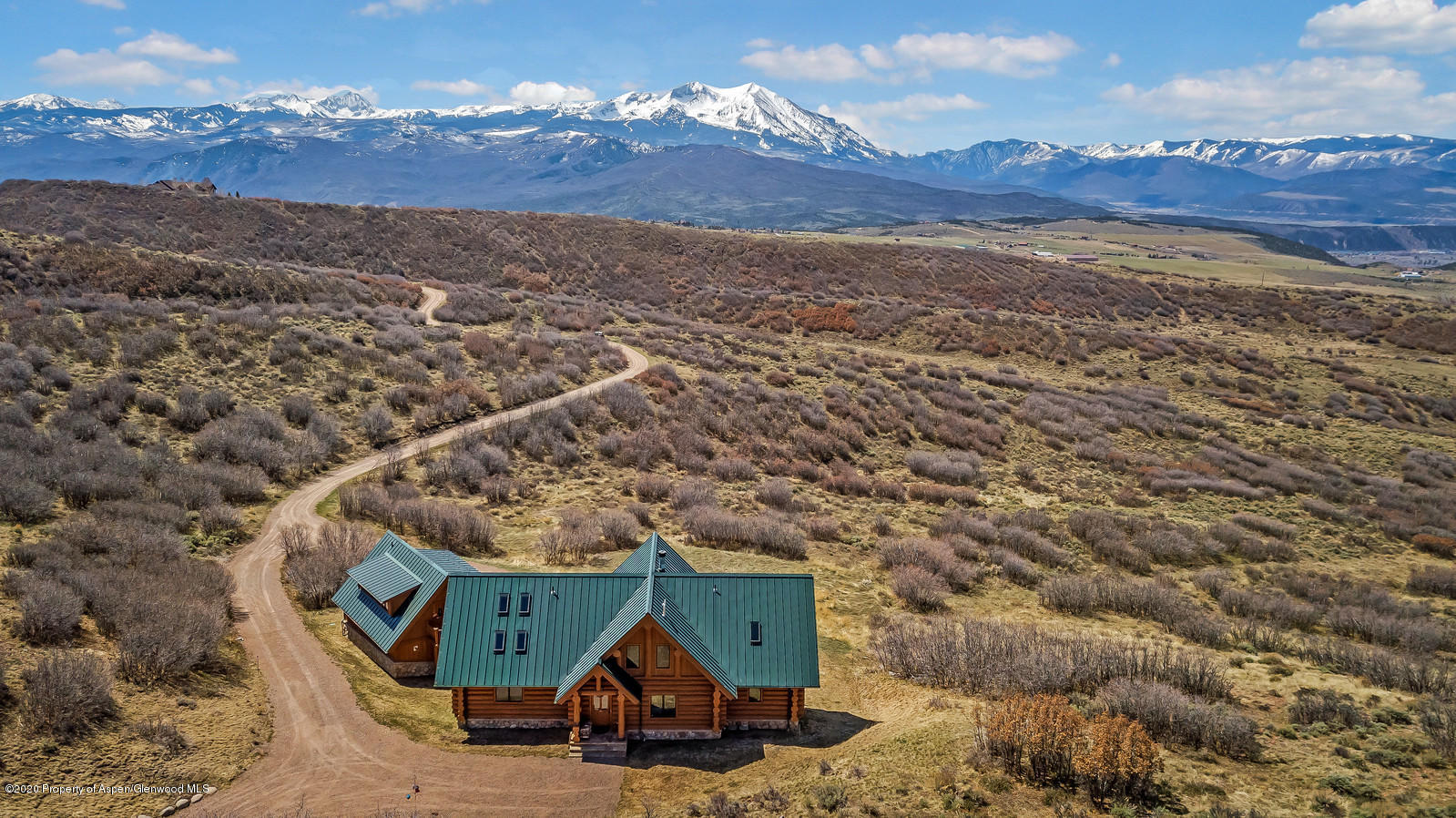 1121 Spring Park Road Carbondale, CO 81623 - Photo 41 of 41 an aerial view of houses with city view