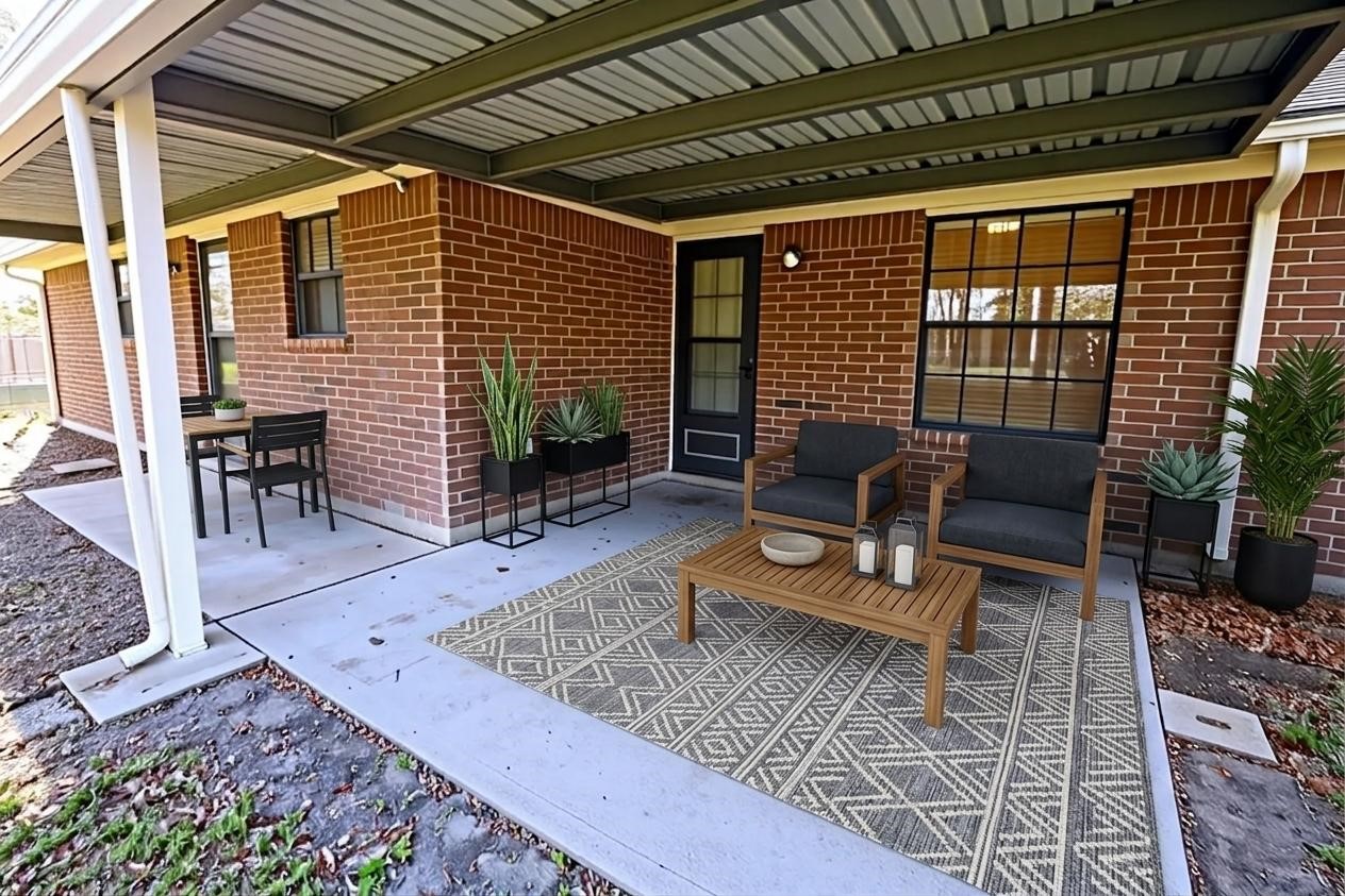 12002 10th Street Santa Fe, TX 77510 - Photo 27 of 35 Virtually Staged Patio