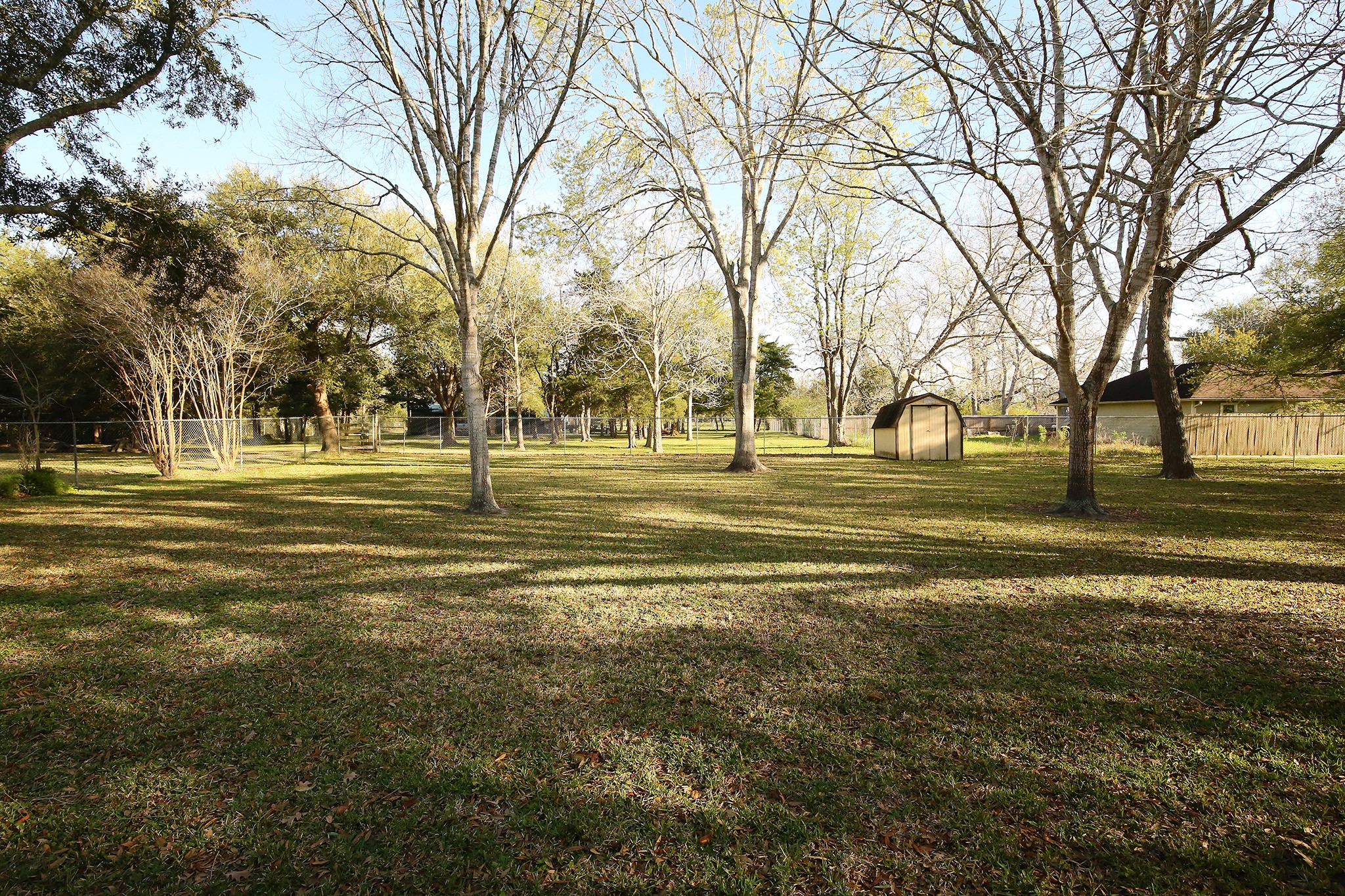 12002 10th Street Santa Fe, TX 77510 - Photo 33 of 35 Big backyard fenced in!