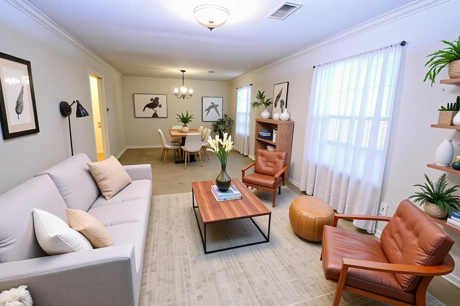 12002 10th Street Santa Fe, TX 77510 - Photo 6 of 35 Formal Dining and Living Room Virtually Staged!