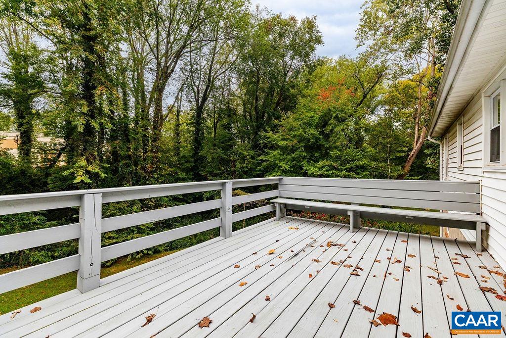 1905 Swanson Drive Charlottesville, VA 22901 - Photo 12 of 37 a view of balcony with wooden floor and fence