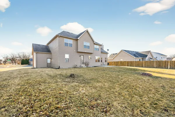 a house view with a outdoor space