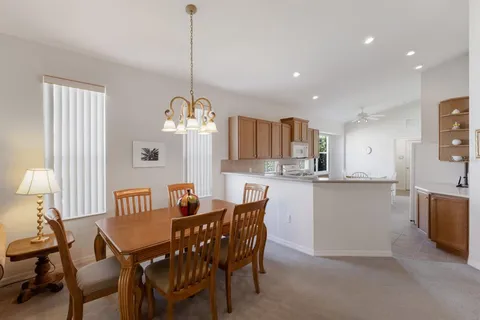a kitchen with counter top space and sink