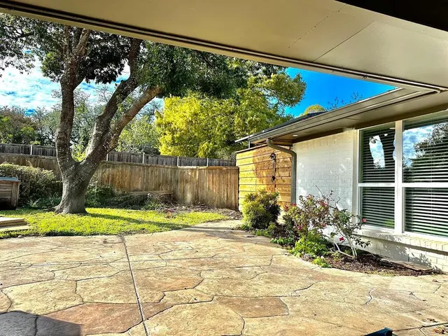 a view of outdoor space yard and deck
