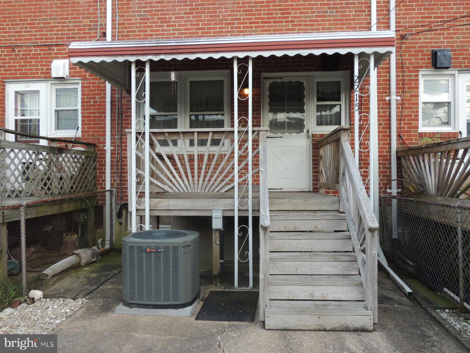 2215 Graythorn Road Baltimore, MD 21220 - Photo 23 of 27 FENCED YARD WITH PARKING PAD