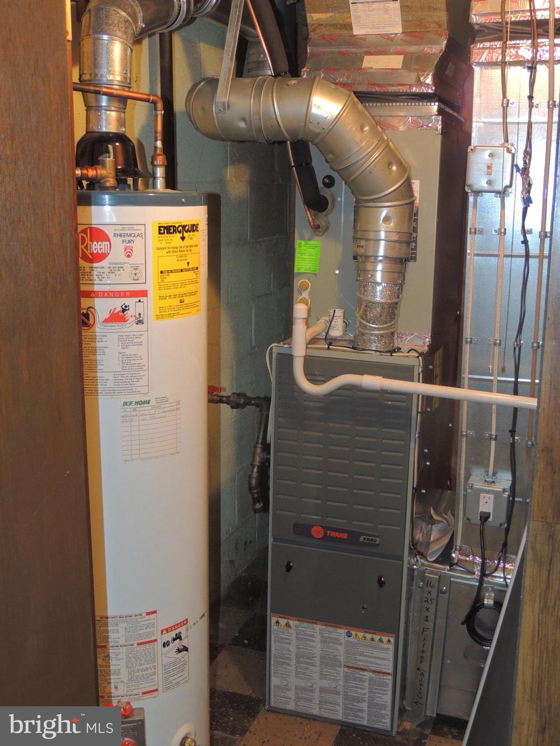 2215 Graythorn Road Baltimore, MD 21220 - Photo 25 of 27 WATER HEATER AND FURNACE