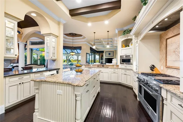 a view of livingroom with furniture and wooden floor