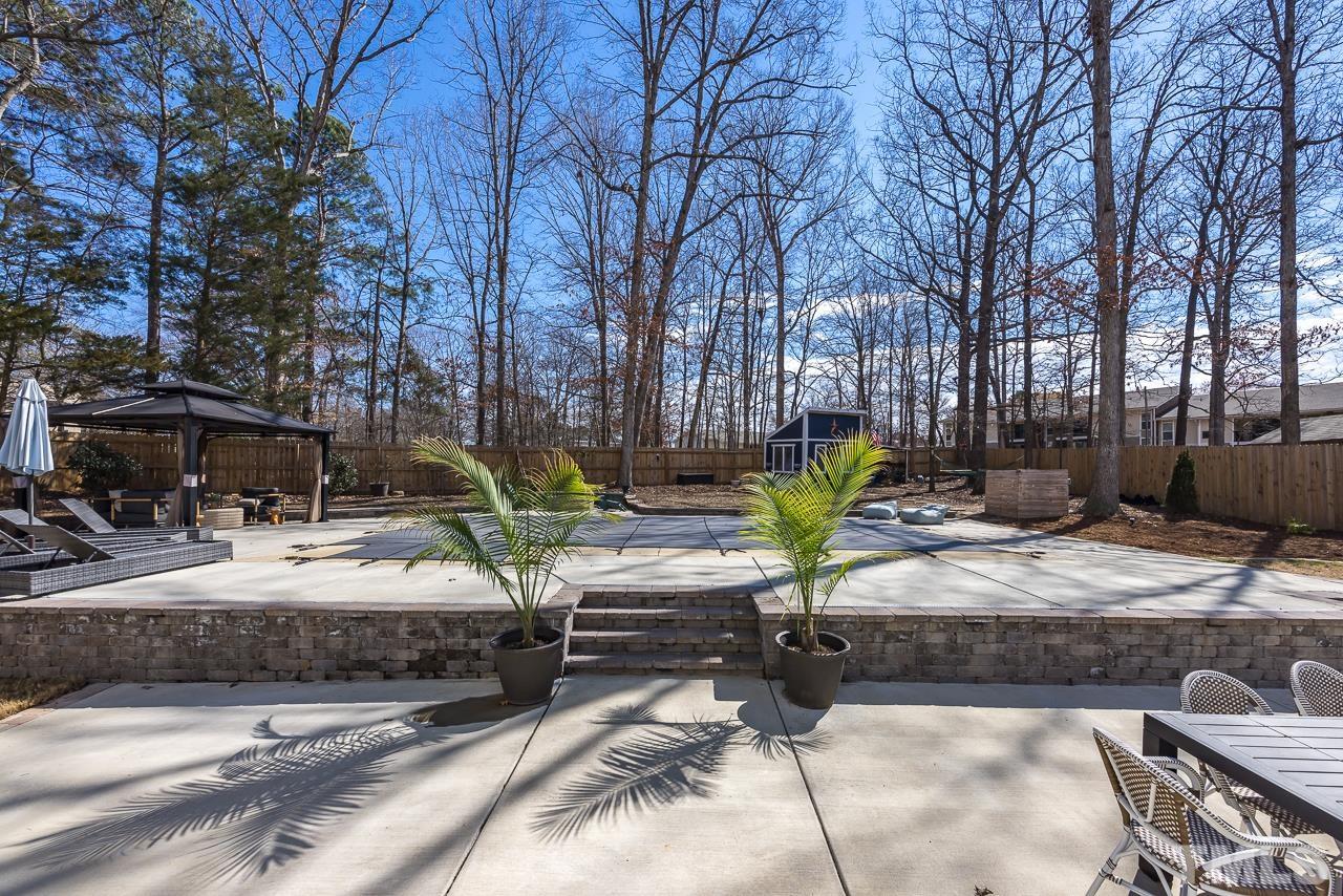 4308 Hickory Ridge Drive Raleigh, NC 27609 - Photo 28 of 46 a view of outdoor space yard and patio
