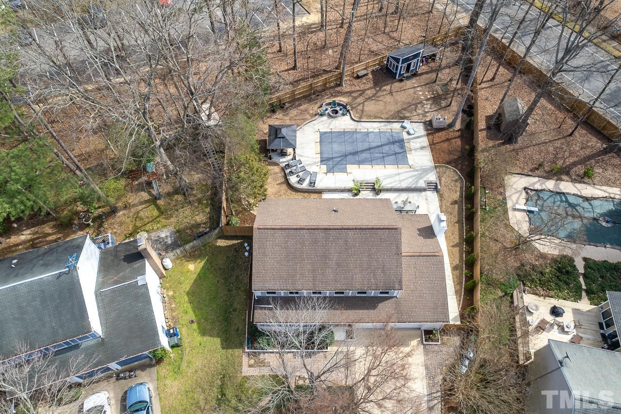 4308 Hickory Ridge Drive Raleigh, NC 27609 - Photo 42 of 46 a view of a house with a yard