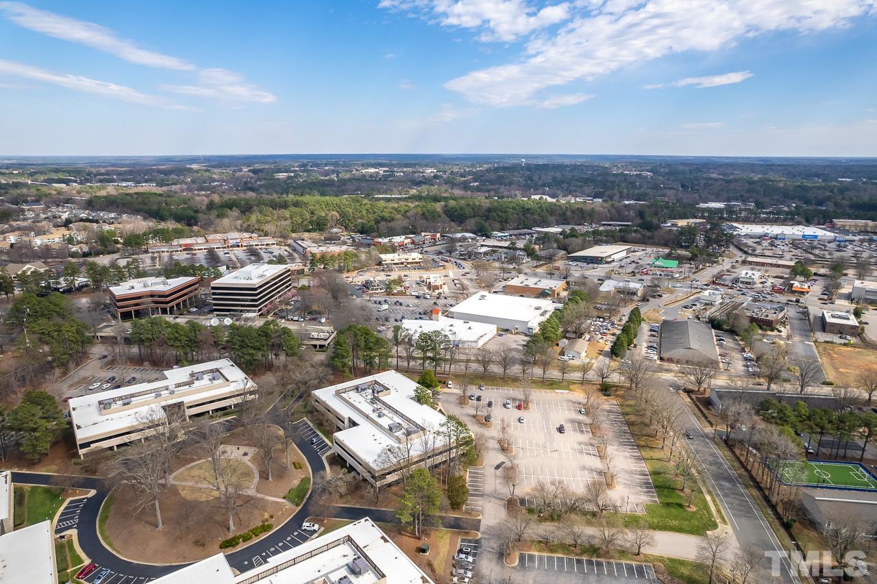 4308 Hickory Ridge Drive Raleigh, NC 27609 - Photo 44 of 46 an aerial view of a city