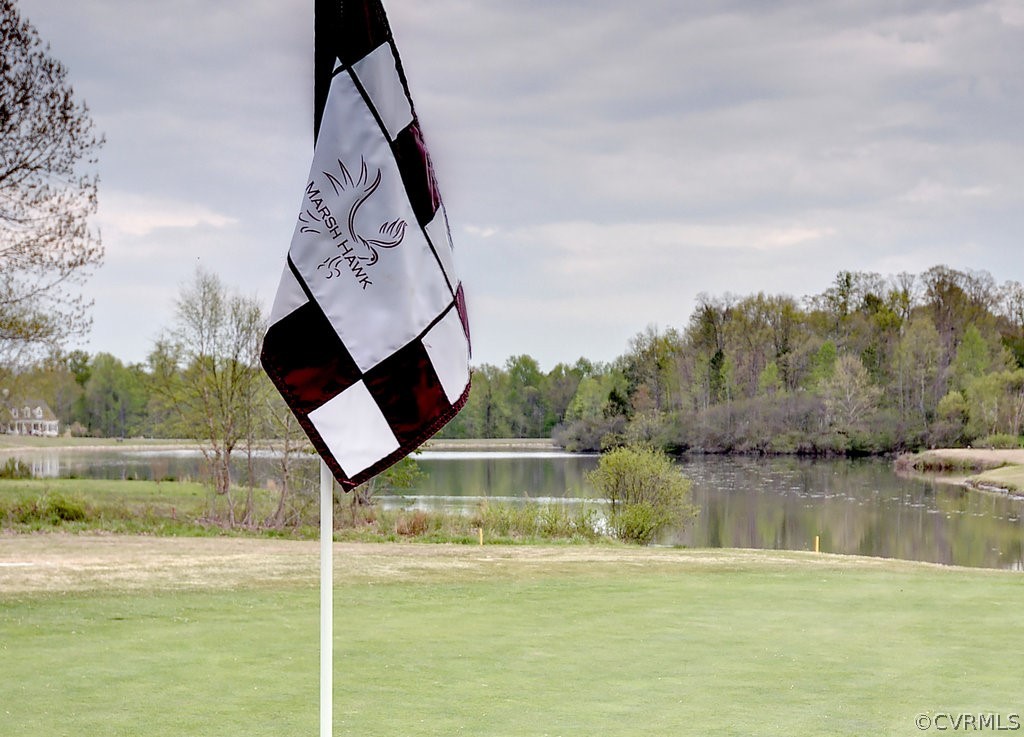 103 Gullane Williamsburg, VA 23188 - Photo 42 of 44 a view of a lake with a big yard and large trees