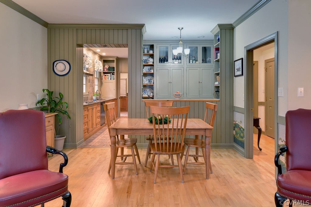103 Gullane Williamsburg, VA 23188 - Photo 10 of 44 a view of a dining room with furniture and wooden floor