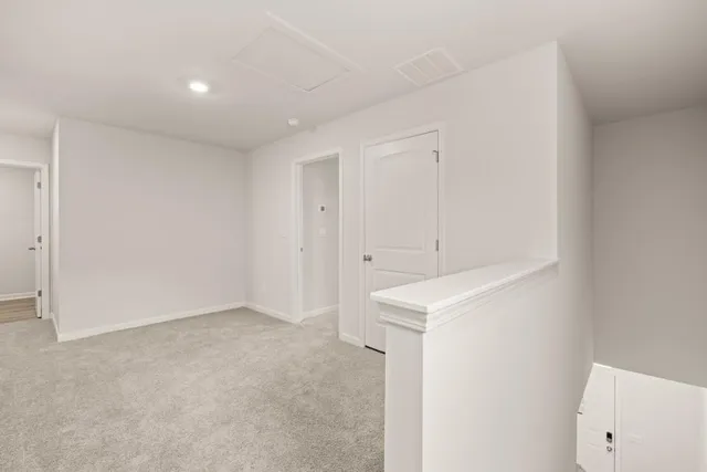 an empty room with a empty space