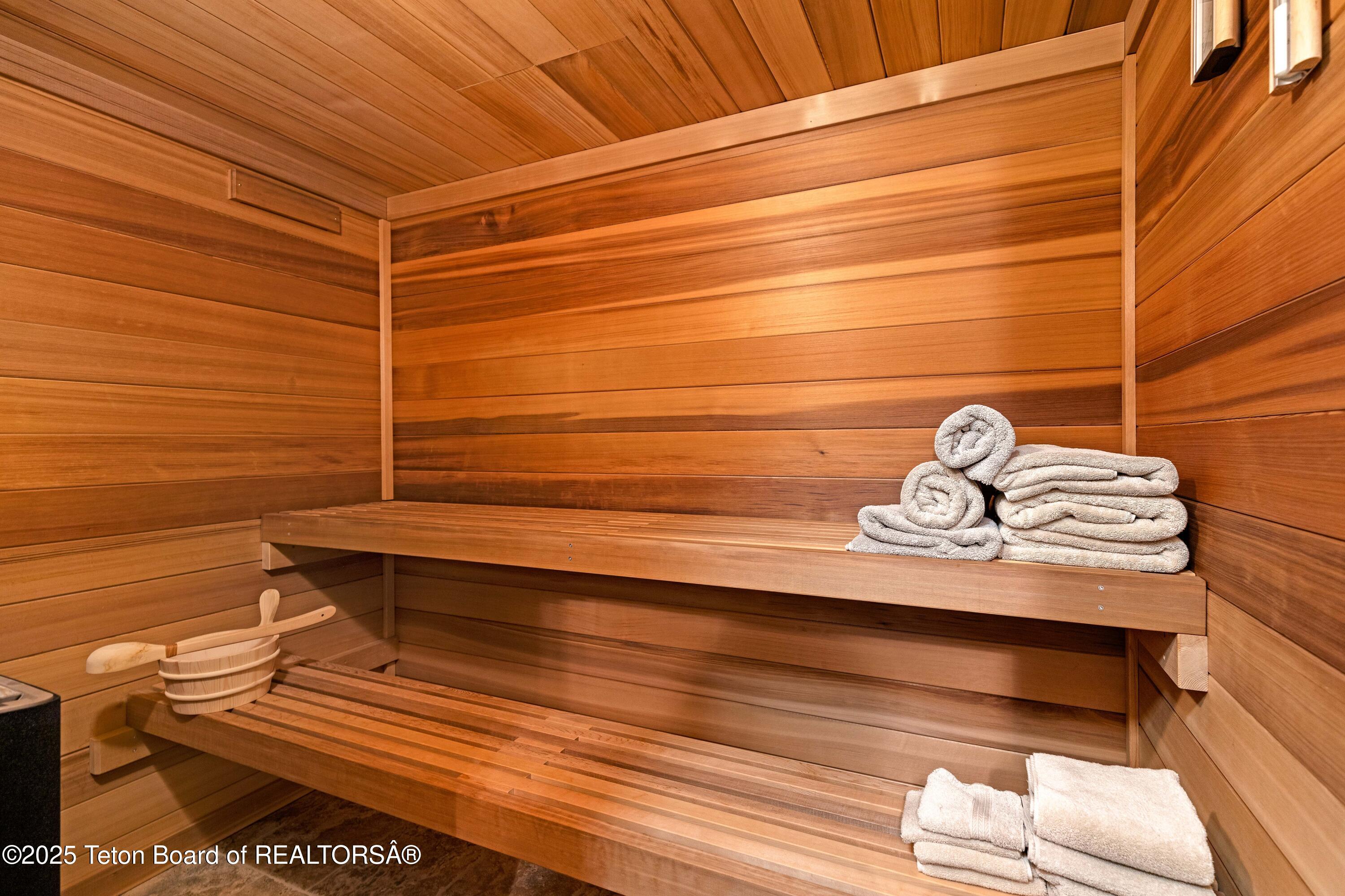 374 Upper Ridge Road Alpine, WY 83128 - Photo 57 of 80 374 Upper Ridge Rd Bsmt Sauna