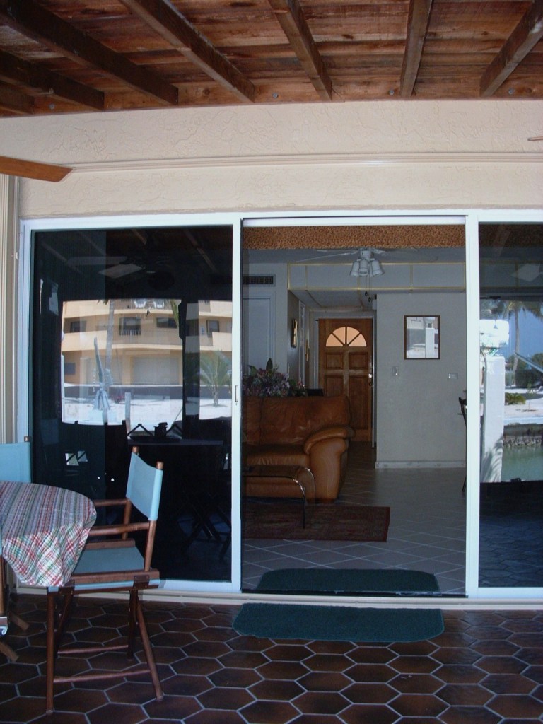 423 Sombrero Beach Road, Unit 6 Marathon, FL 33050 - Photo 10 of 23 patio looking in